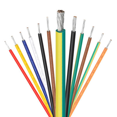 Multi Colors PVC Insulated Copper Wire Pure Copper Conductor UL Certificated UL1015