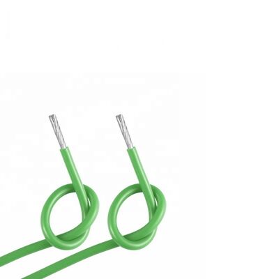 UL3130 300V Rated Voltage 150C Temperature Rating Tinned Copper Conductor Silicone Rubber Fiberglass Braided Wire