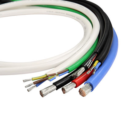 600v 150C シリコンゴム絶縁線 UL3213 8AWG FT2 グリーン