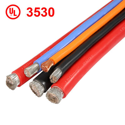 UL3530 高温シリコン絶縁線 200Cアプリケーションのための缶詰銅導体