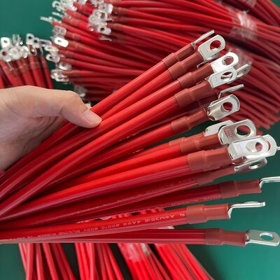 UL標準 バッテリー接続ケーブル 新エネルギーアプリケーションのための高温高電圧シリコンワイヤー