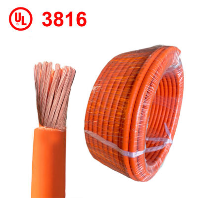 UL3916 XLPEケーブル 3000V 150C 電気自動車と高圧システム用銅製高圧ケーブル