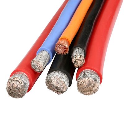 200°C 定温 600V 定電圧 缶詰銅導電池ケーブル シリコンゴムワイヤー