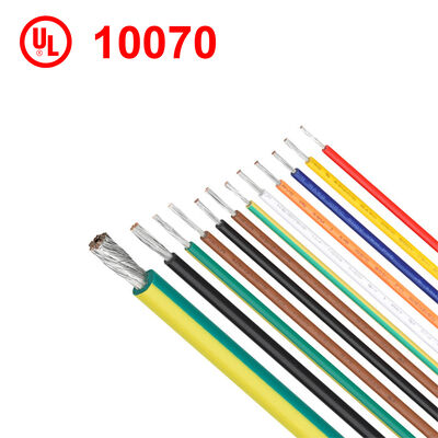 UL10070 PVCワイヤー 105C 600V 柔軟な隔熱電池ケーブル