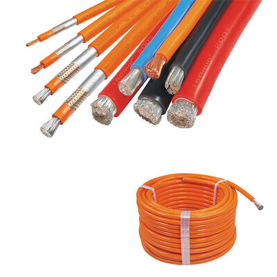 200C High Temperature 600V Rated Voltage Super Soft Silicone Battery Cable for Energy Storage Systems